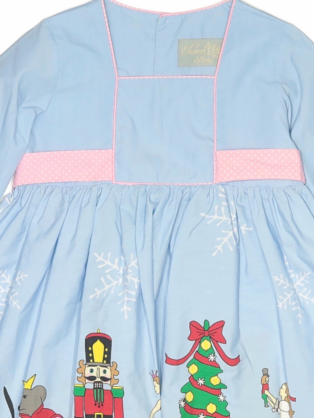 Eleanor Rose Blue Nutcracker Holiday Dress SZ 5/6 - Picture 2 of 3